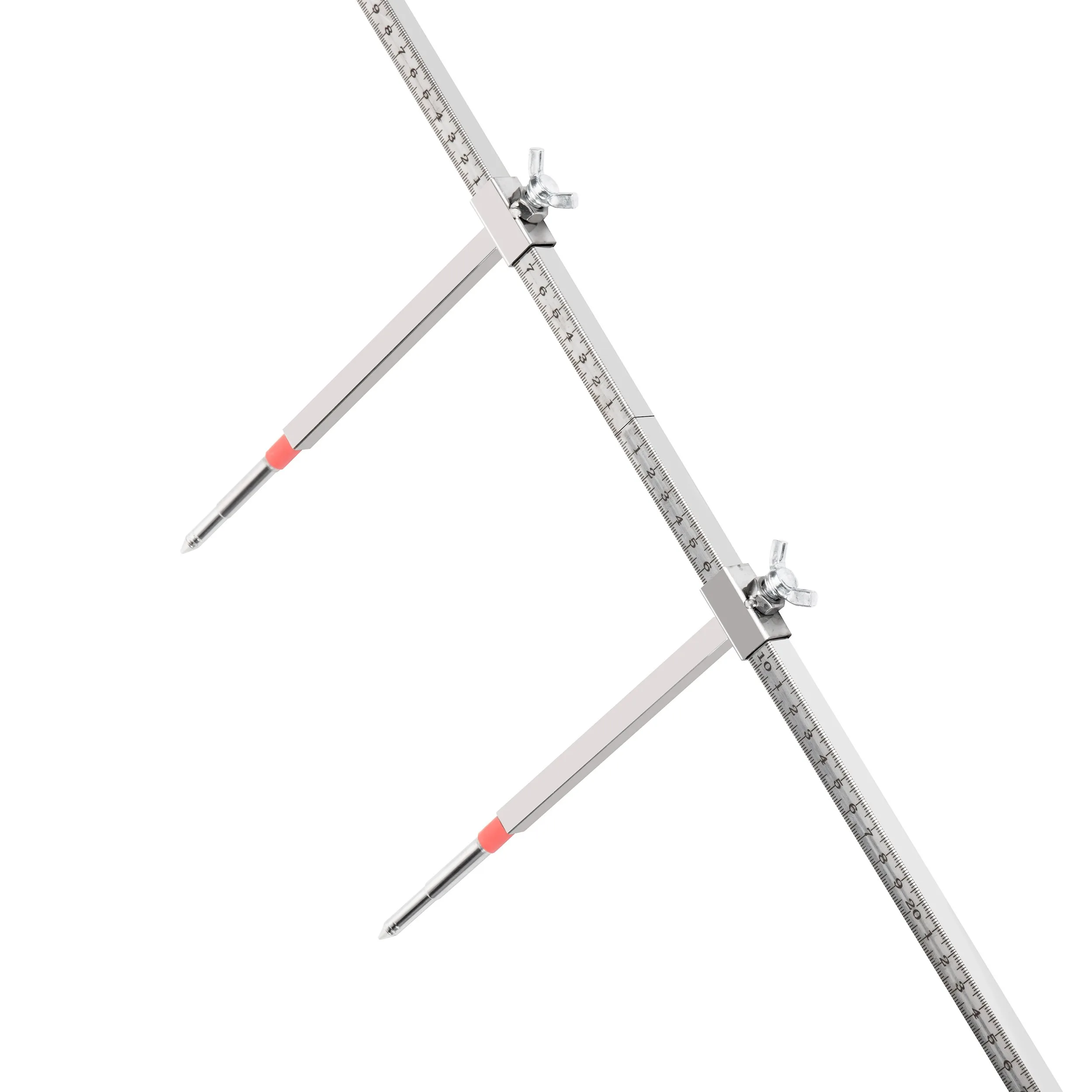 Stainless Steel Car Sheet Metal Tools for Body Beam Accident Repair Inspection Two-Dimensional Measuring Tape