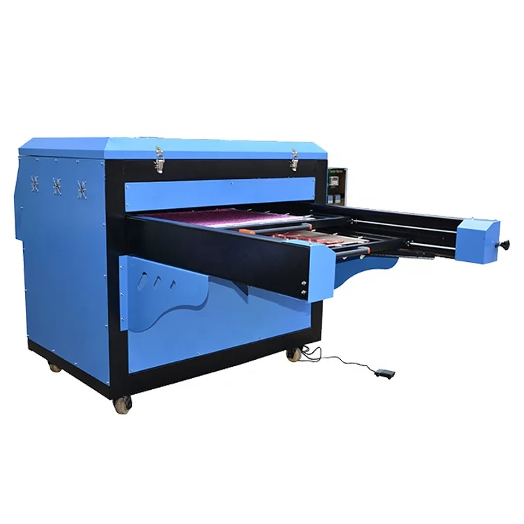 Large Format Hydraulic Pressure 20kg Double Heater Platen Fabric Pleat Sublimation Dress Dual Station Heat Press Machine