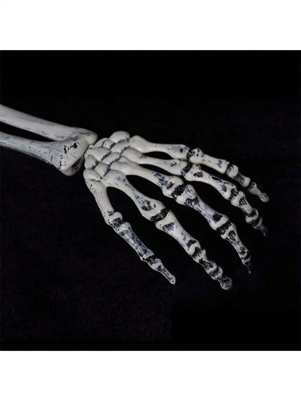 1pair Halloween Skeleton Arm Halloween Decoration Skeleton Hand Arm for Indoor Outdoor Lawn Yard Decoration