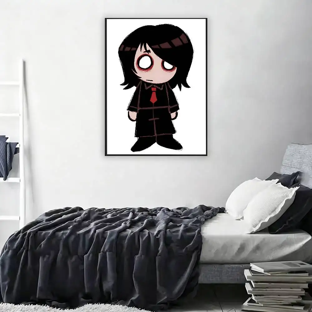 My C-Chemical Romance Gee Way Retro Fashion Pictorial Poster Sticky Poster Paper Sticker DIY Room Bar Cafe Wall Decor Gift