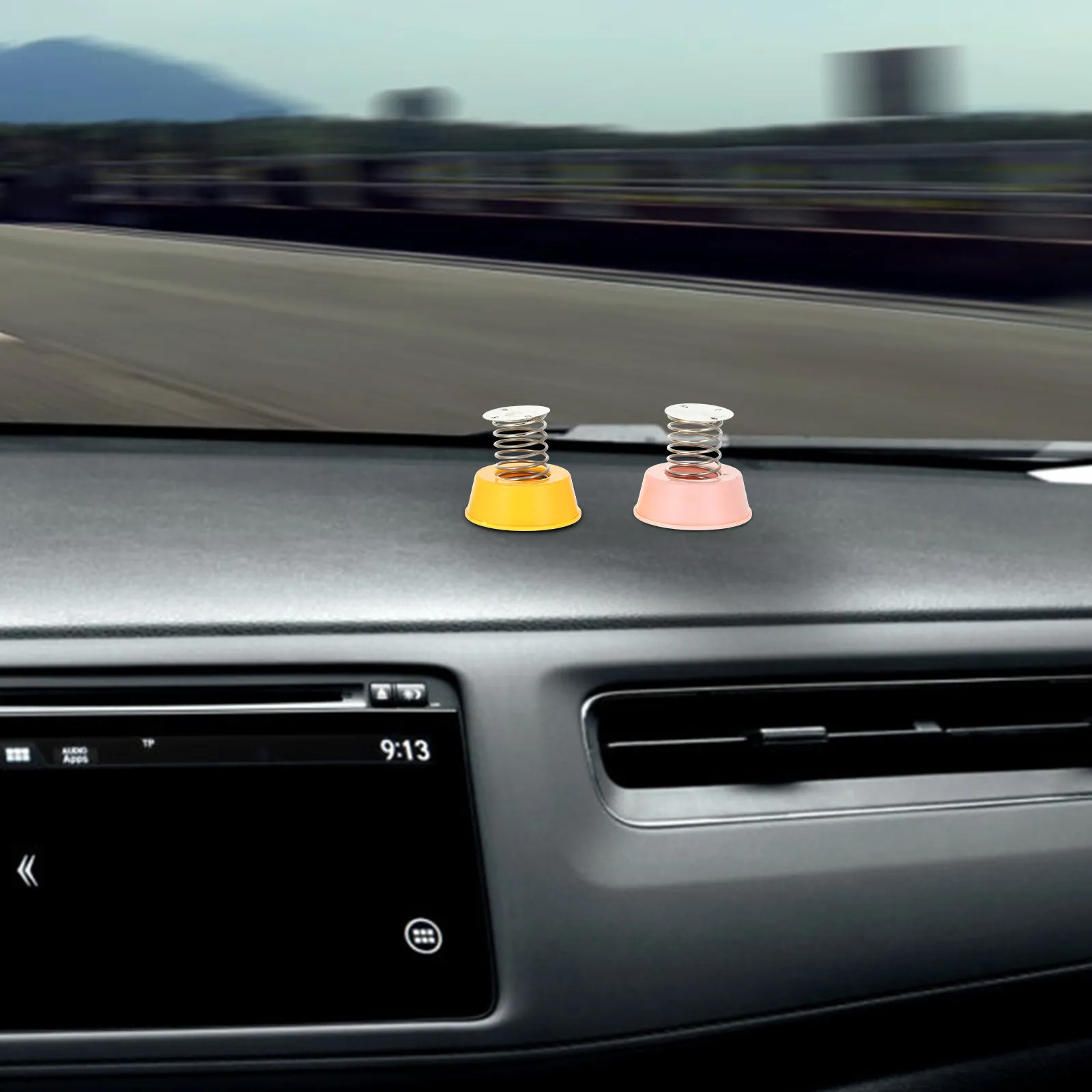 

4Pcs Flexible Spring Shaking Base Decor Base for DIY Craft Ornament Display Strong Break Resistant Spring Design Easy Carry