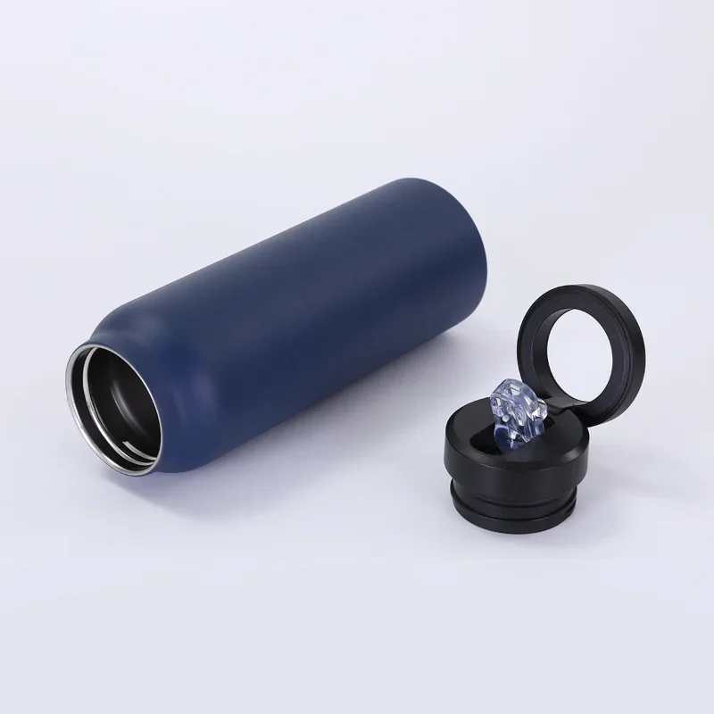 Magnetic Creative Mobile Phone Stand Space Large Capacity 304 Stainless Steel Insulation Cup Outdoor Sports Water Bottle