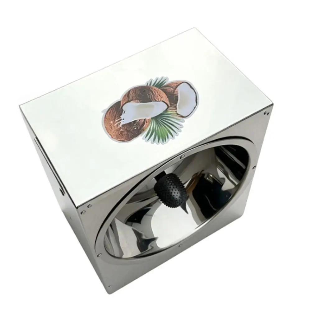 Stainless Steel Electric Coconut Meat Grater Automatic Safe Coconut Scraper EU Efficient Kitchen Coconut Shredder Kitchen Use