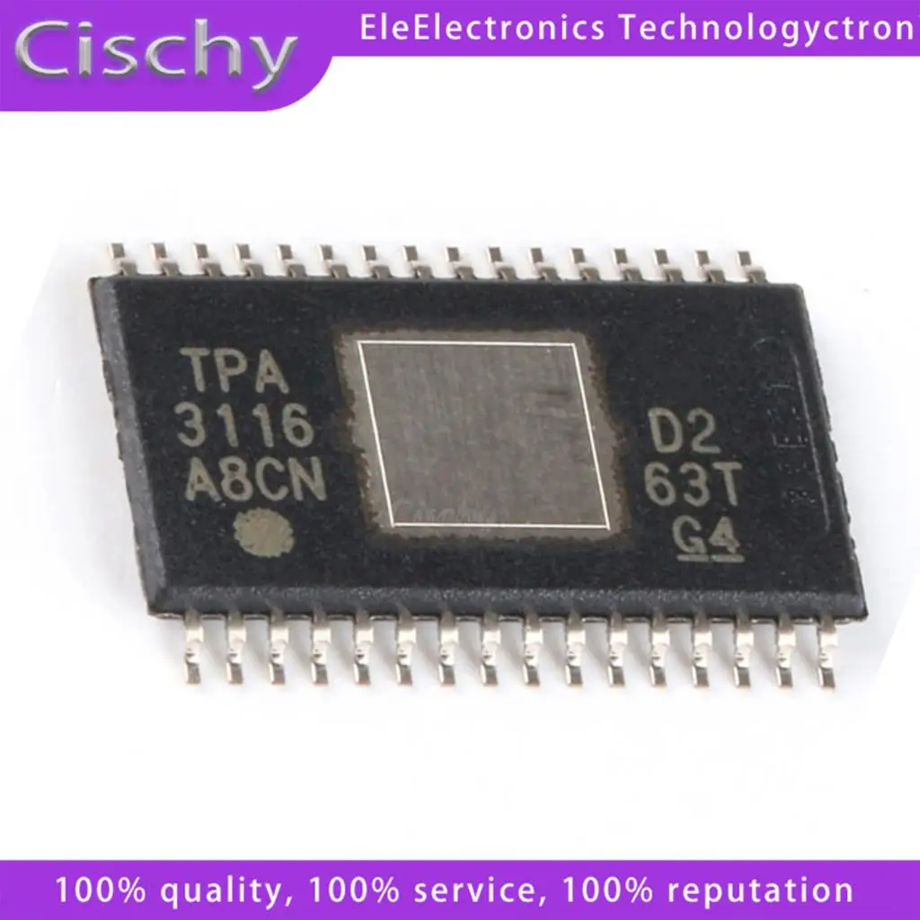 2PCS TPA3116D2DADR HTSSOP32 TPA3116D2 HTSSOP-32 TPA3116 TSSOP IC chip  original