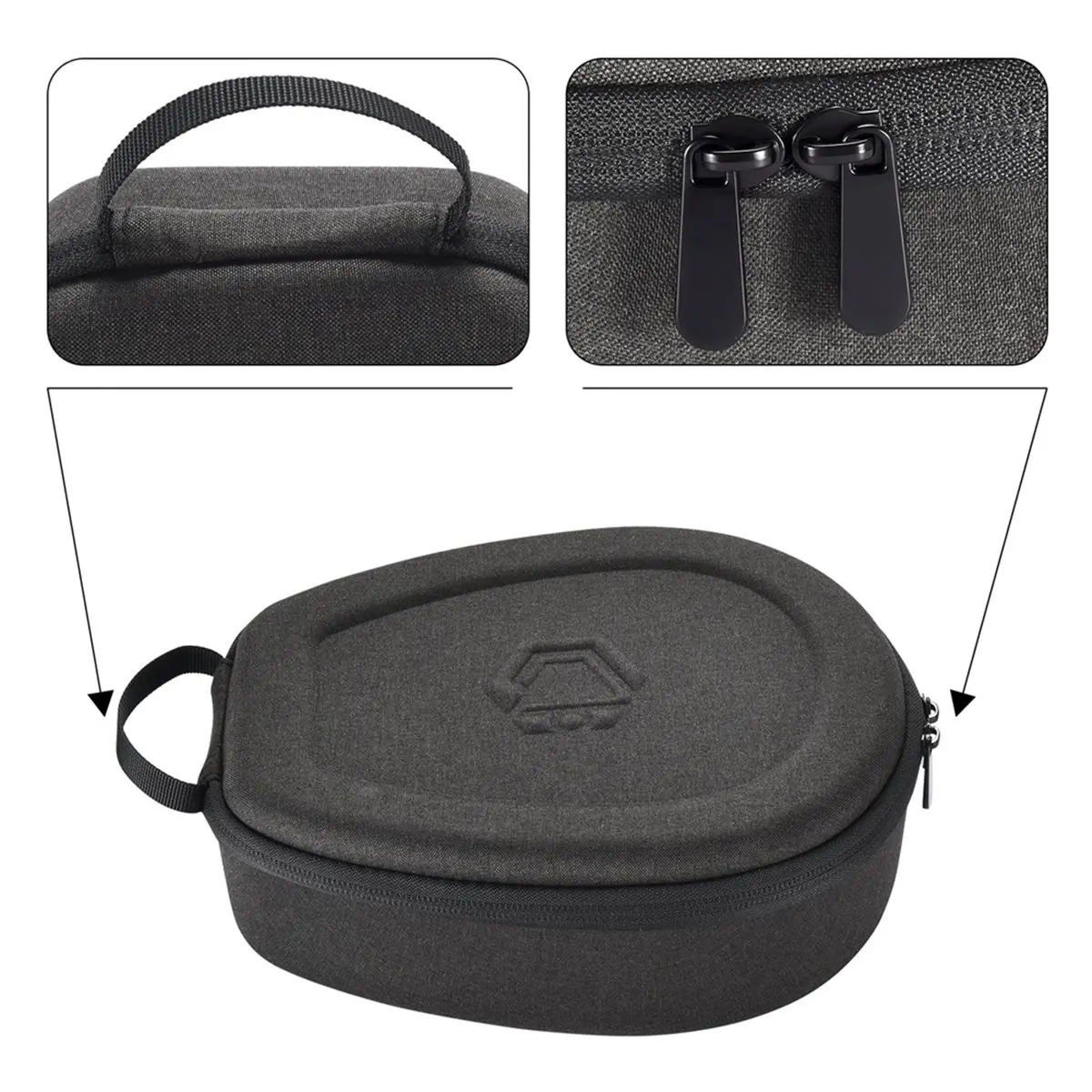 EVA Shockproof Case for AICE LITE MAX Neckband Air Cooler, Hard Shell Travel Storage Bag