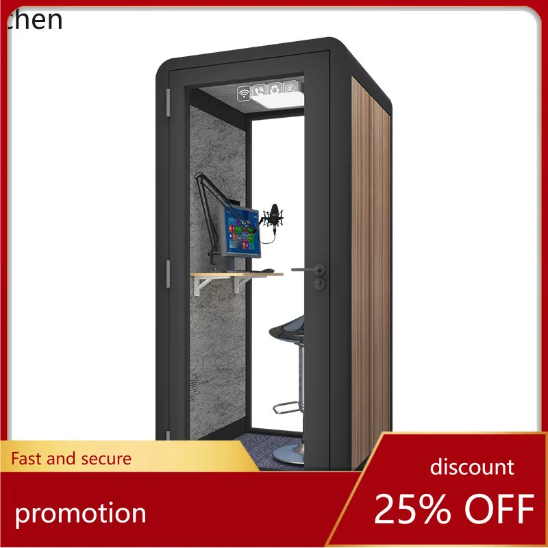 ZML تسجيل ستوديو المنزل المحمول عازلة للصوت غرفة مكتب كشك الهاتف المحمول