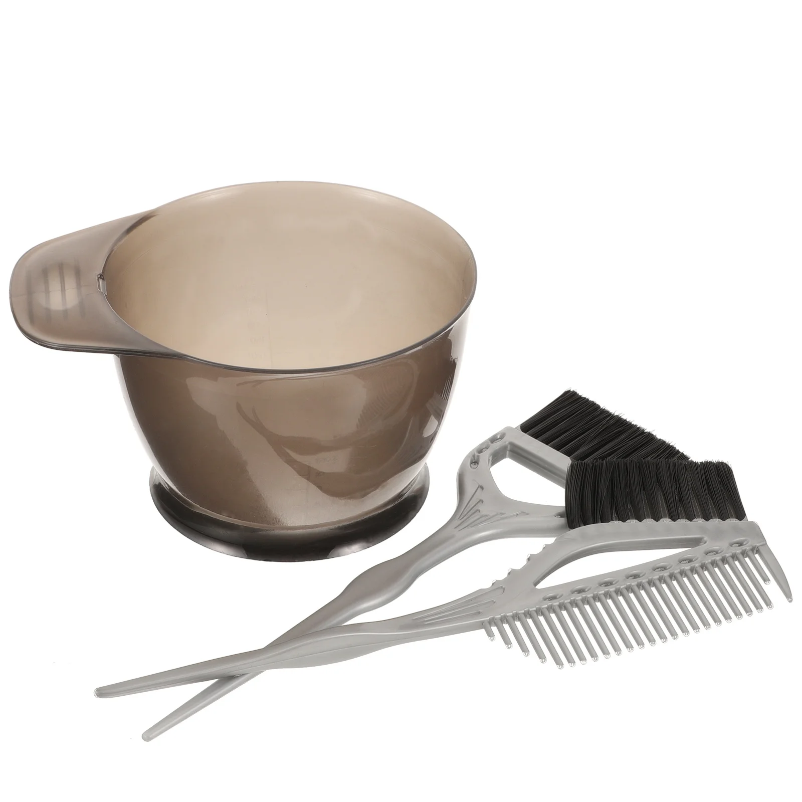 

1Set Hair Coloring Tool Set Thickened Mixing Bowl Flexible Bristles Applicator for Dyeing Tinting Bleaching At Home Or Salon