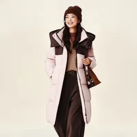 Semir Down Jacket Women Long Length Waterproof Oil-proof Stain-proof 2026 New Winter Detachable Hooded Winter Clothing Coats 5