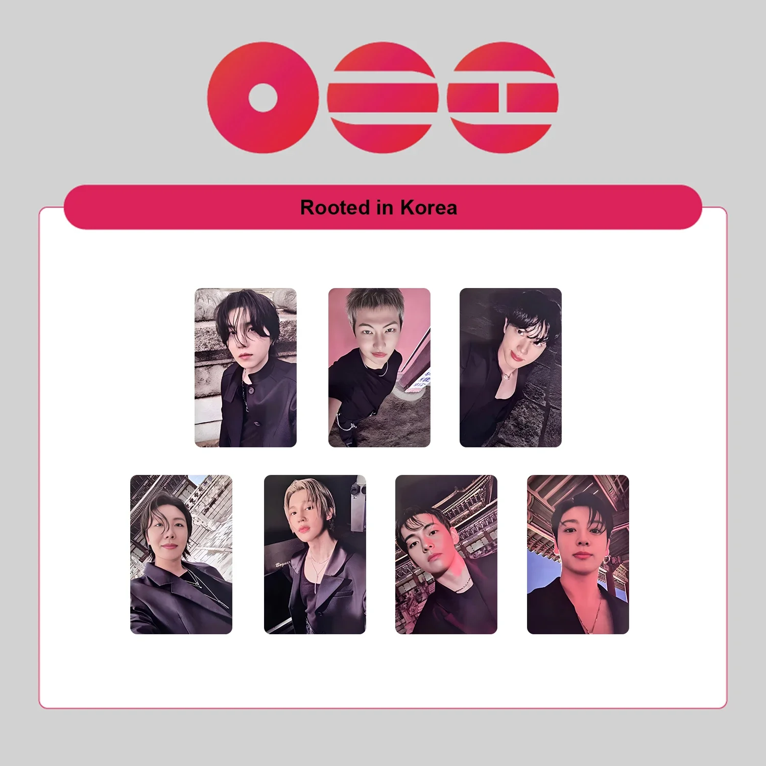 Universal KPOP Fan Lomo Cards Album Print Collection Cards Classic KPOP Merchandise Gift Cards Set image 6