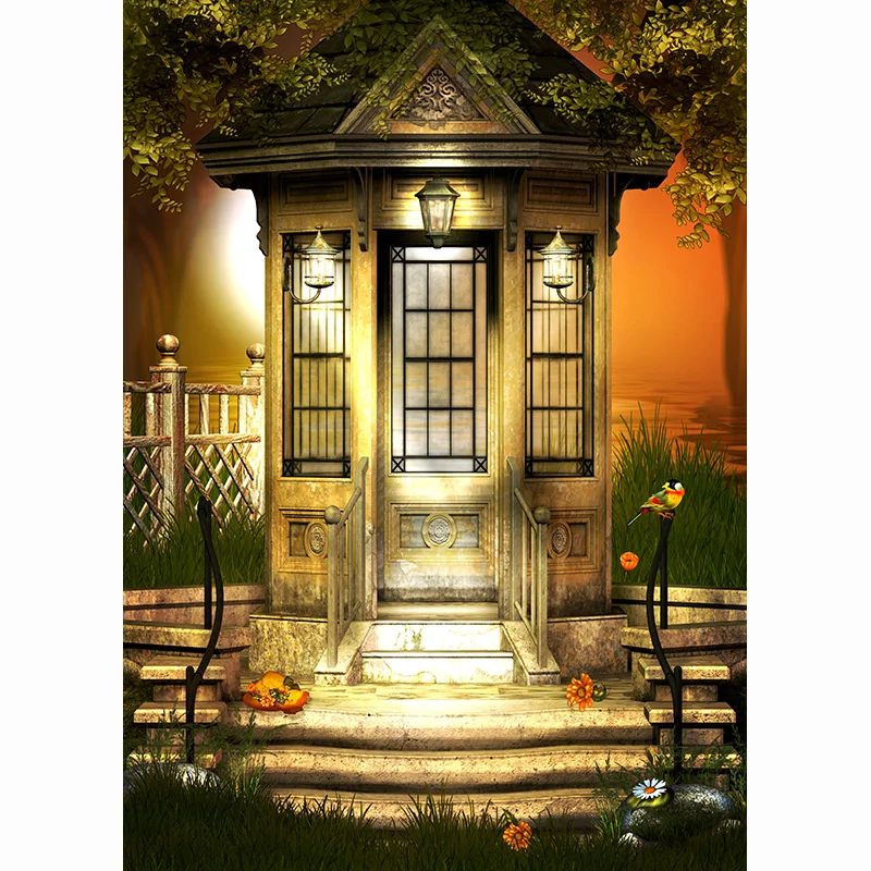 Fiaba paese delle meraviglie foresta giungla fata fondali foto da sogno bambini fotografia sfondi per Studio fotografico 210403MST-01