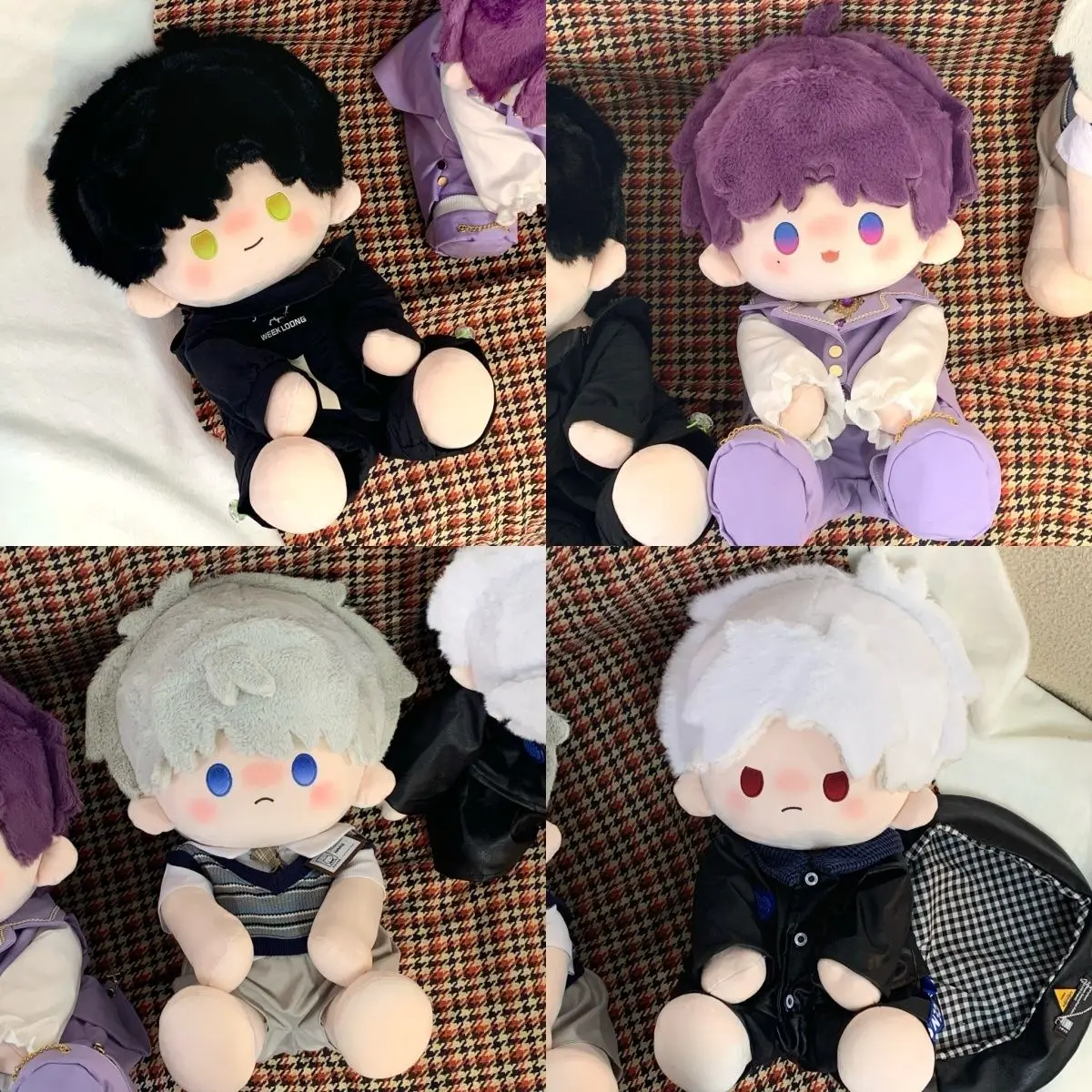 

Love and Deepspace Caleb Xavier Sylus Rafayel Zayne 40CM Attribute Plush Doll Cartoon Cotton Stuffed Toys Plushie Throw Pillow