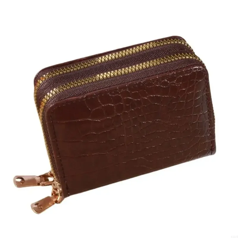 Stylish Ladies Compact Purse with Multiple Card Holder PU Leather Short Wallet