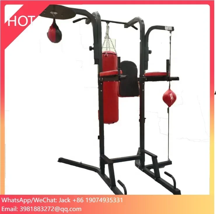 Multi-functional pull up arm training freestanding stand for boxing speed ball pear shape