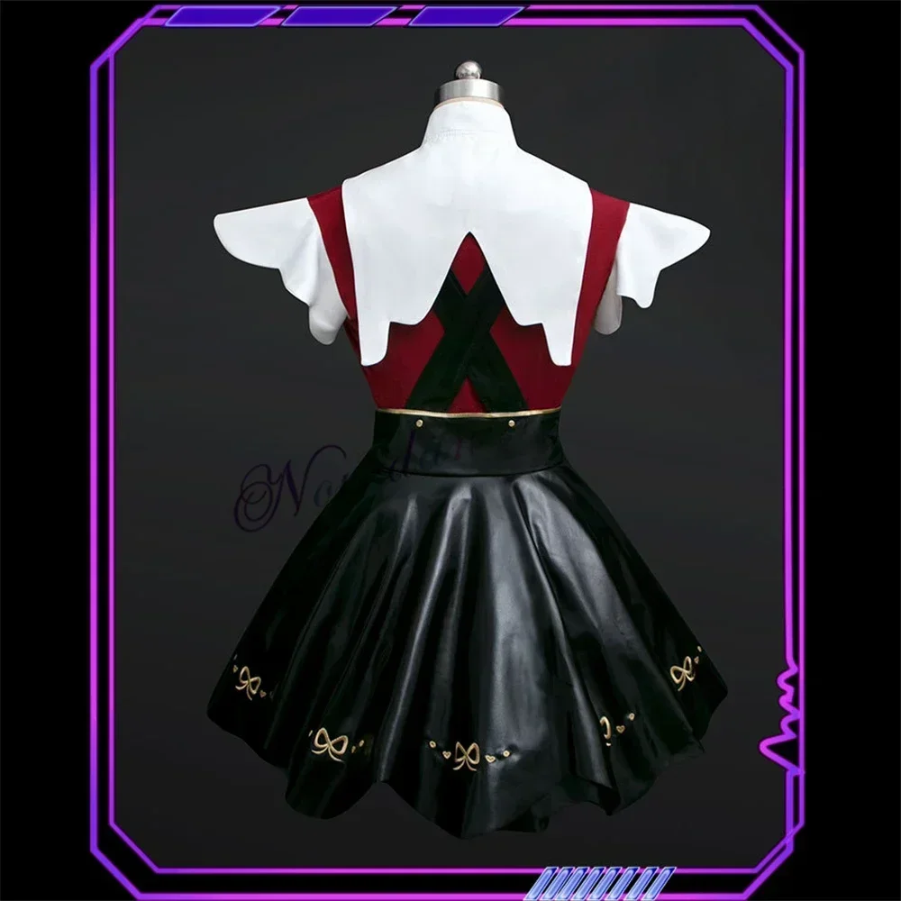 

CosplayNeedy Girl Overdose Cosplay Costume Wig Anime JK Uniform Leather Skirt Dress Abyss KAngel Ame Chan Cosplay Costume Plus S