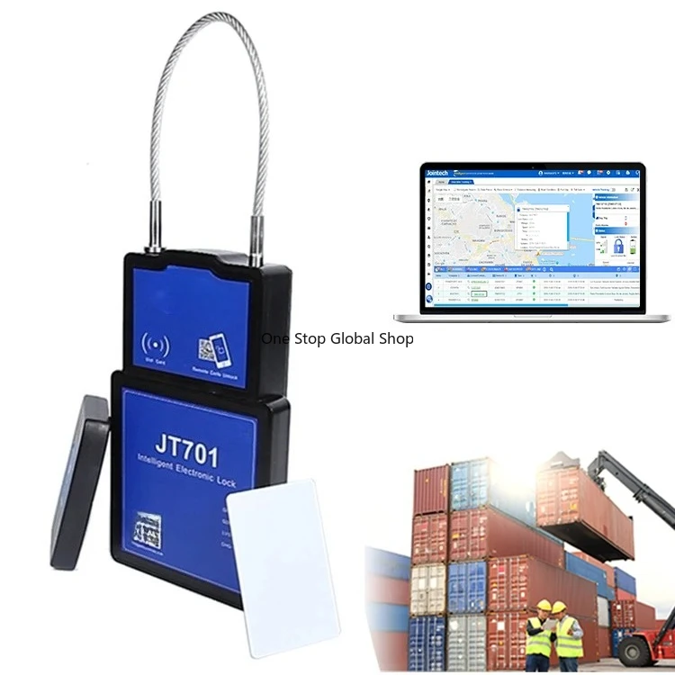 Asset Tracking Jointech JT701D Security GPS Padlock Container Truck Electronic Seal GPS Tracker Wireless Cargo