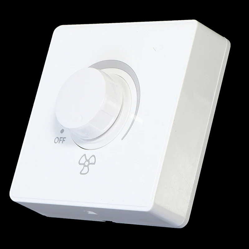 

1Pc 86 Type Ceiling Fan Adjustment Stepless Speed Controller Wall Switch 220V 10A