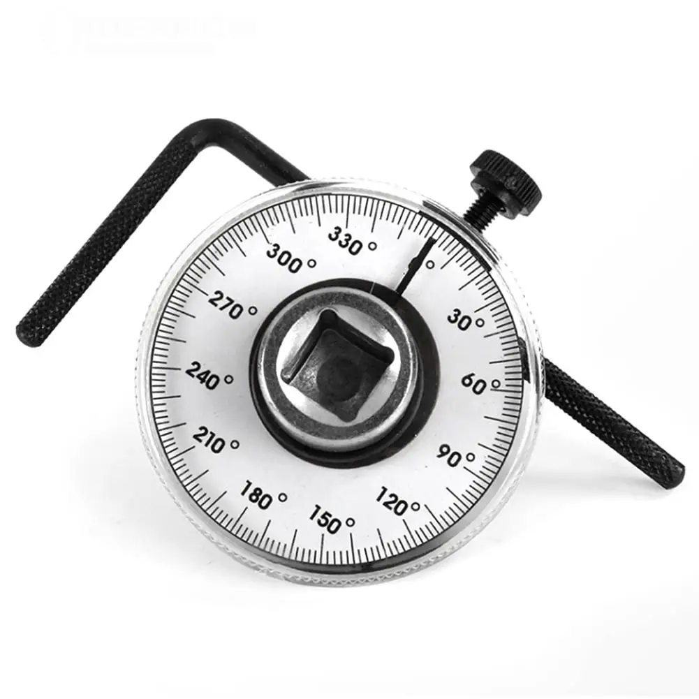 Imagem -02 - Torque Wrench Tool Grupo Medidor de Ângulo Ferramentas Manuais Auto Garagem Fácil de Ler Reparação do Carro Ajustável