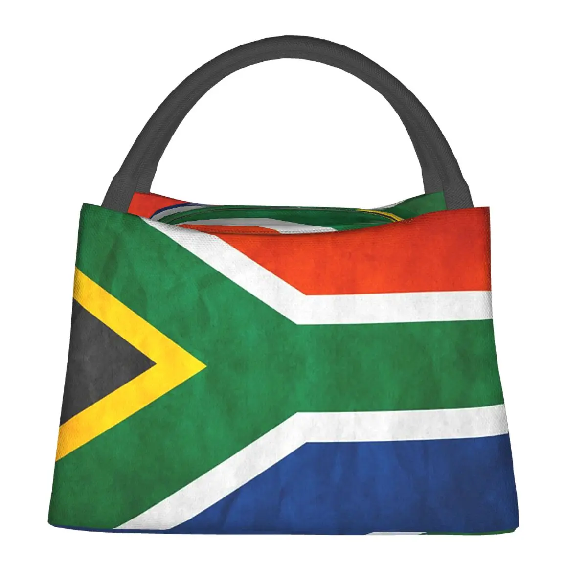 

South Africa Flag National Flag Of South Africa Insulated Lunch Bag for Women Kids Leakproof Food Boxes Thermal Lunch Box Tote