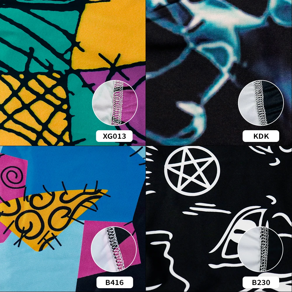Nadanbao Leggings mit Spinnennetz-Skelett-Print, Halloween-Party, Damenhose, Sommerhose mit mittlerer Taille, weibliche Fitness-Sportstrumpfhose – Detail 40