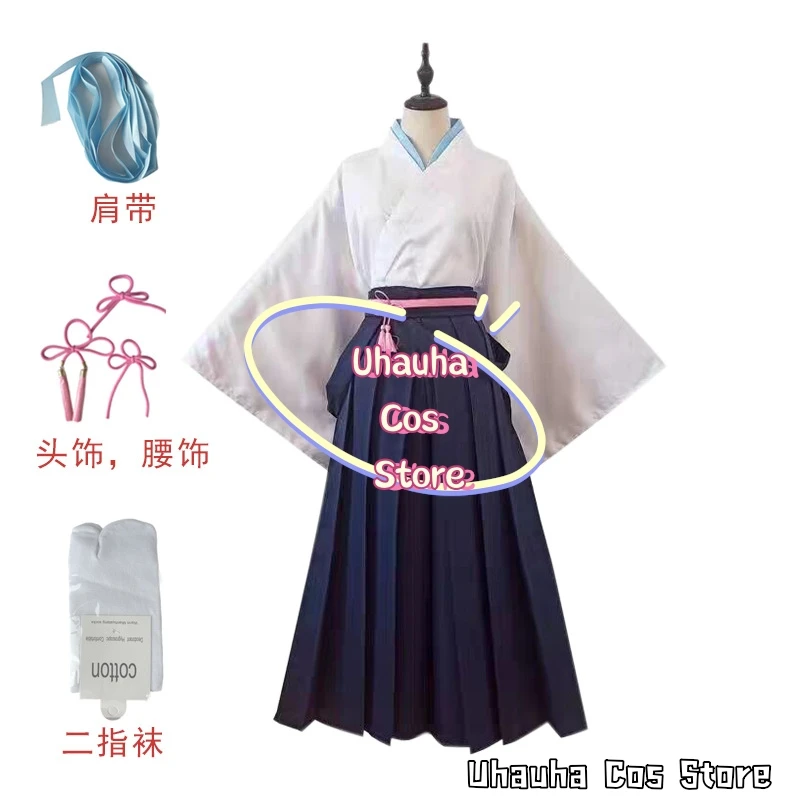 Аниме Genshin Impact Камисато Аяка костюмы для косплея японская женская униформа кендо кунг-фу униформа дзюдо одежда для боевых искусств