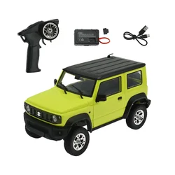 HG4-53 HG 1/16 Suzuki Jimny Simulation Model Lights Horn Smoke RC Car 2.4G Full Scale Off-Road Climbing RC Car For Kids Toy Gift