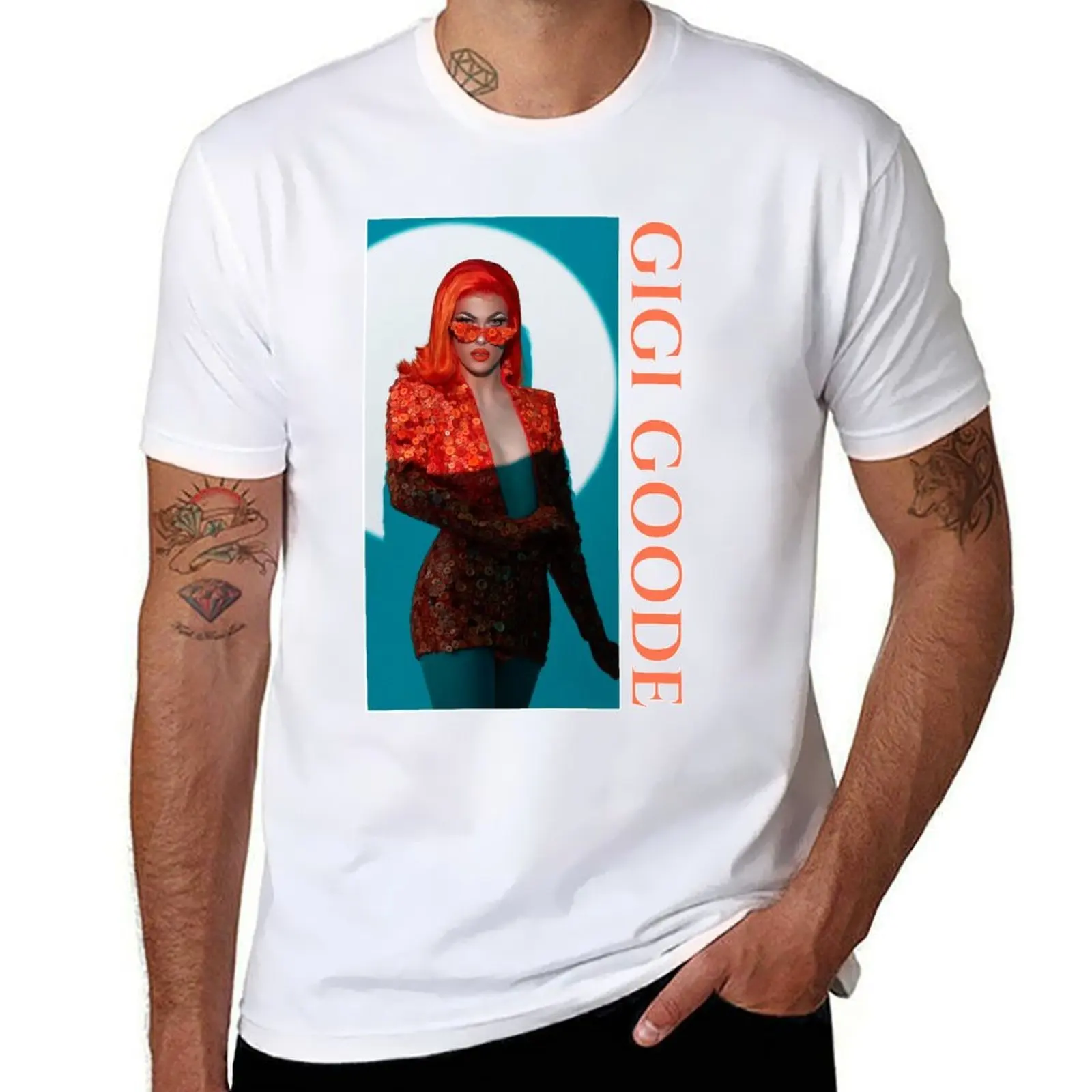 

Gigi goode T-Shirt t shirt man casual man t shirt cotton T-Shirt