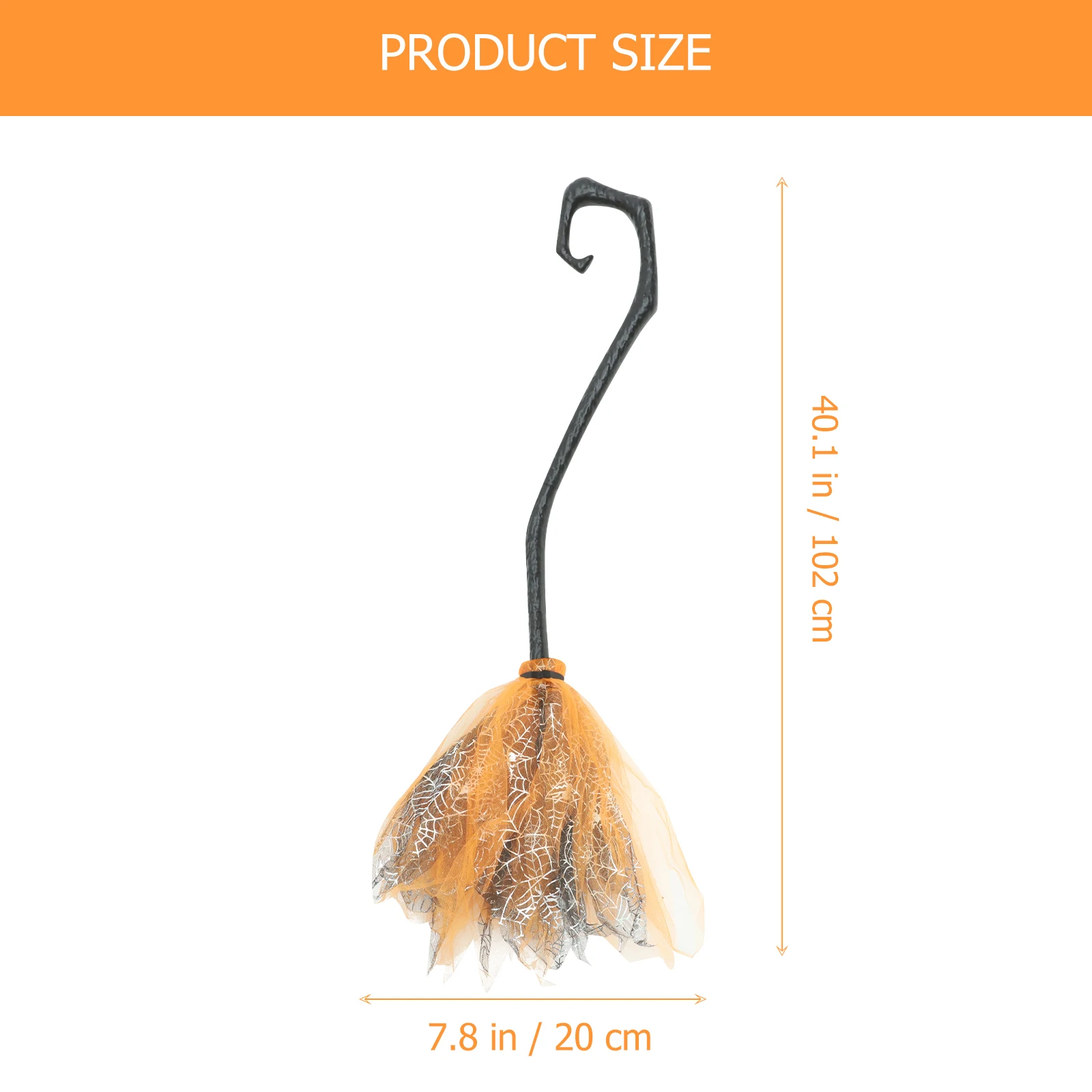 

s Halloween Halloween Witch Broom Broom ange Plastic Lightweight Detachable Broomstick Decorations for Party Cosplay
