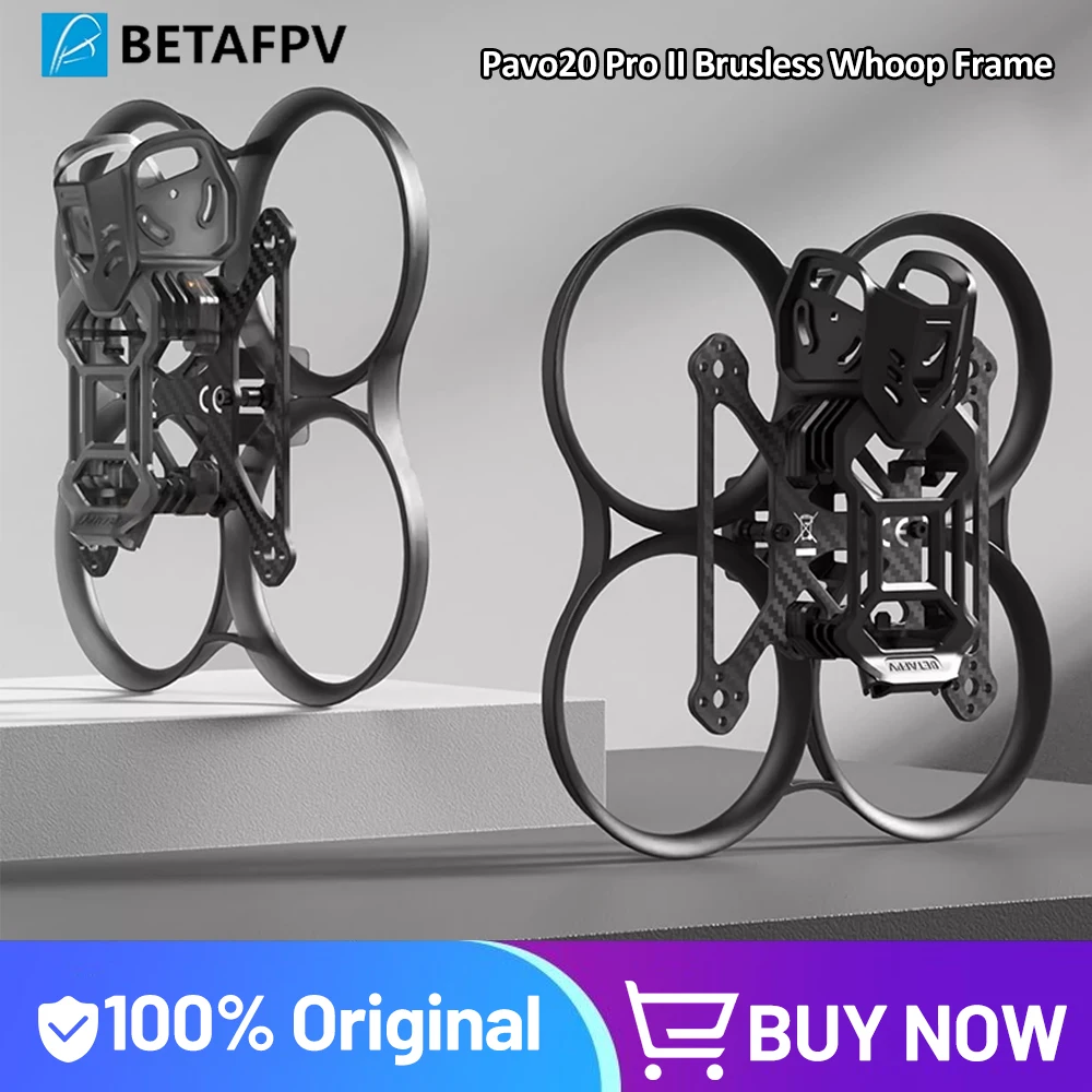 BETAFPV Pavo20 Pro II O4 Air Unit Pro Frame / Whoop Duct / HD VTX Bracket for Pavo20 Pro II Brushless Whoop Quadcopter