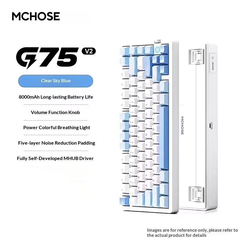 MCHOSE G75 V2 ワイヤレスメカニカルキーボード