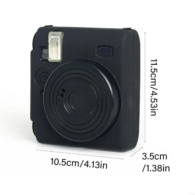 Camera Case Soft Silicone Shock Resistance for Fujifilm Mini99 Camera Shell for Offering Full Protections