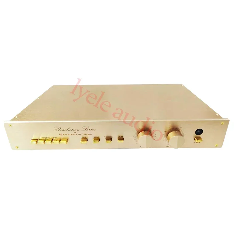 SUQIYA-อ้างอิง Swiss FM255 Preamplifier HiFi Home High-end เครื่องขยายเสียง Balanced Preamplifier