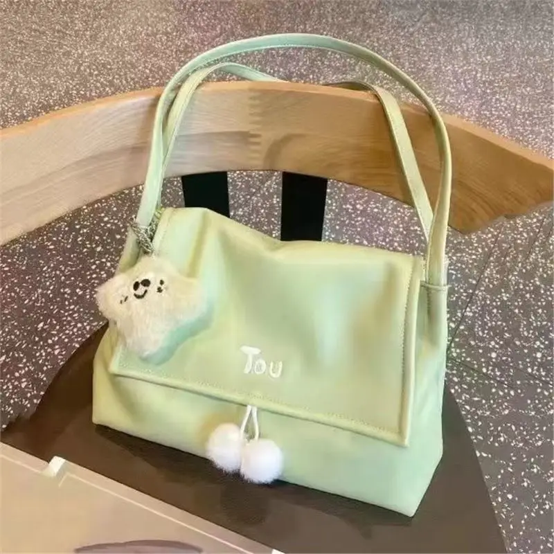 

Miyagawa 2026 Новая модная сумка-тоут через плечо, универсальная, вместительная, для повседневного использования, женская сумка