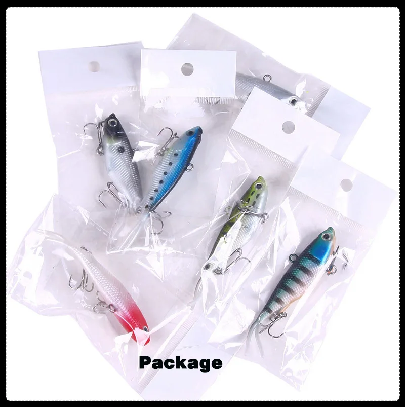 TAKEDO TK166 Weicher PVC-Köder VIB Metall-Jigkopf Fischköder für Barsch-Angeln mit Dreifachhaken, sinkender weicher Jig-Köder – Detail 11
