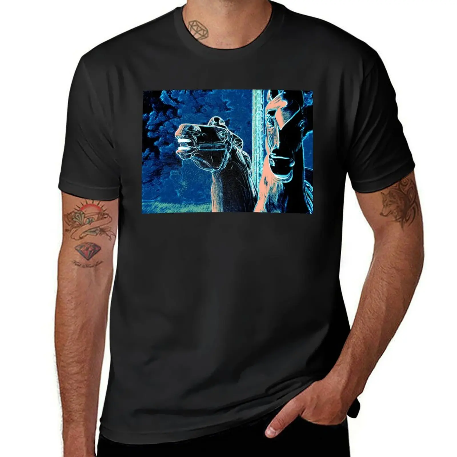 Night Mares Of The Carousel T-Shirt customs sweat vintage clothes mens graphic t-shirts big and tall