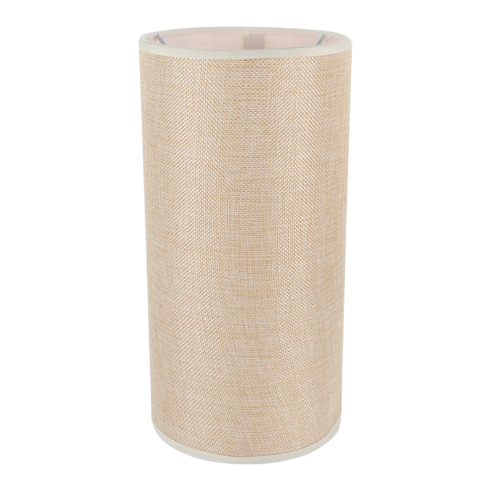 

Linen Cylinder Lampshade 14x28cm Handmade Drum Shade for Table Floor Lamps Cloth Cover Small Farmhouse Lighting Accessories