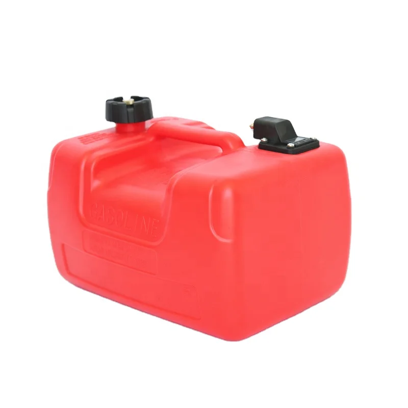 Tanque de combustible externo para motor fueraborda marino, 12L, con tubo de combustible