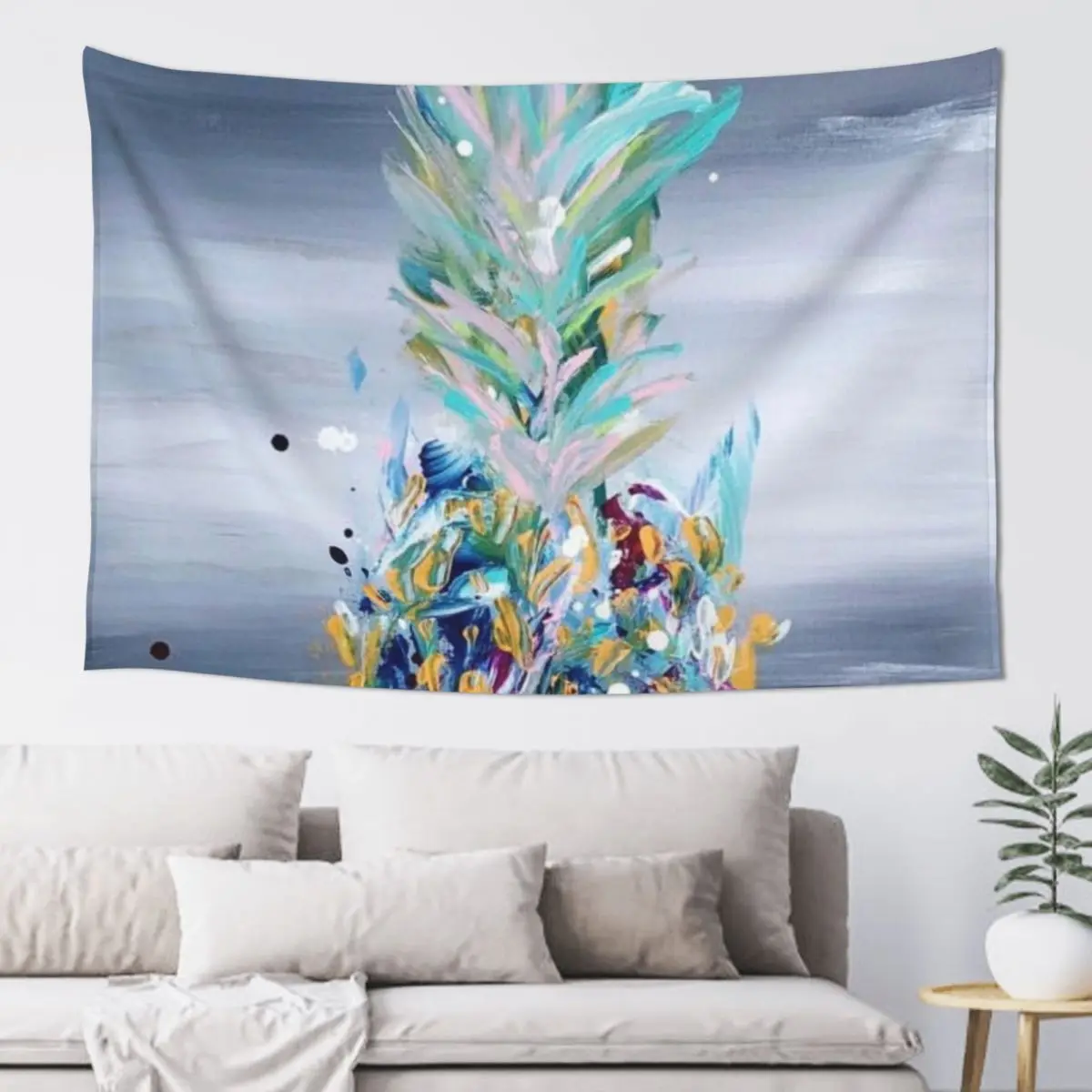 Colourful Pineapple Tapestry Nordic Home Decor Luxury Living Room Decoration House Decoration Bedroom Decor Tapestry