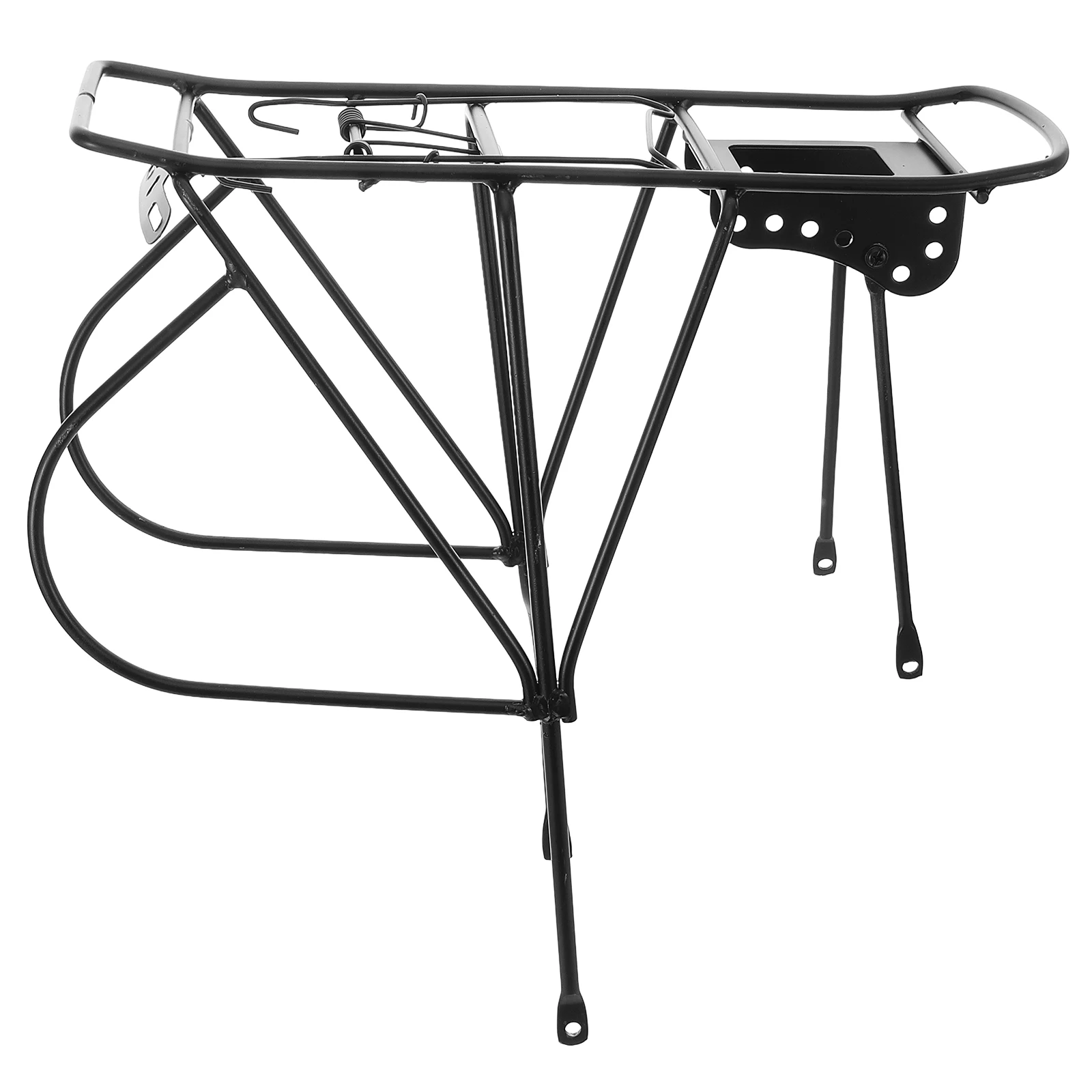 

Reinforced Bicycle Rear Rack Cargo Carrier for Mountain Bike Adjustable Back Luggage Shelf Durable Accessories Stable Seat