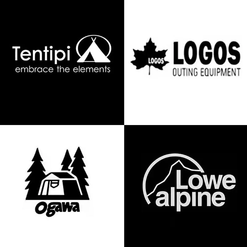 

Outdoor Off-road Adventure Camping Stickers Car Motorhome Window Glass Decorative Decals Waterproof Reflective Stickers