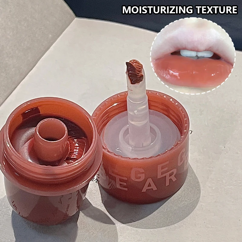 Hidratante Lip Glaze, Seal Lip Glaze, Água Espelho Batom, duradoura e não-desbotamento, Jelly Beep