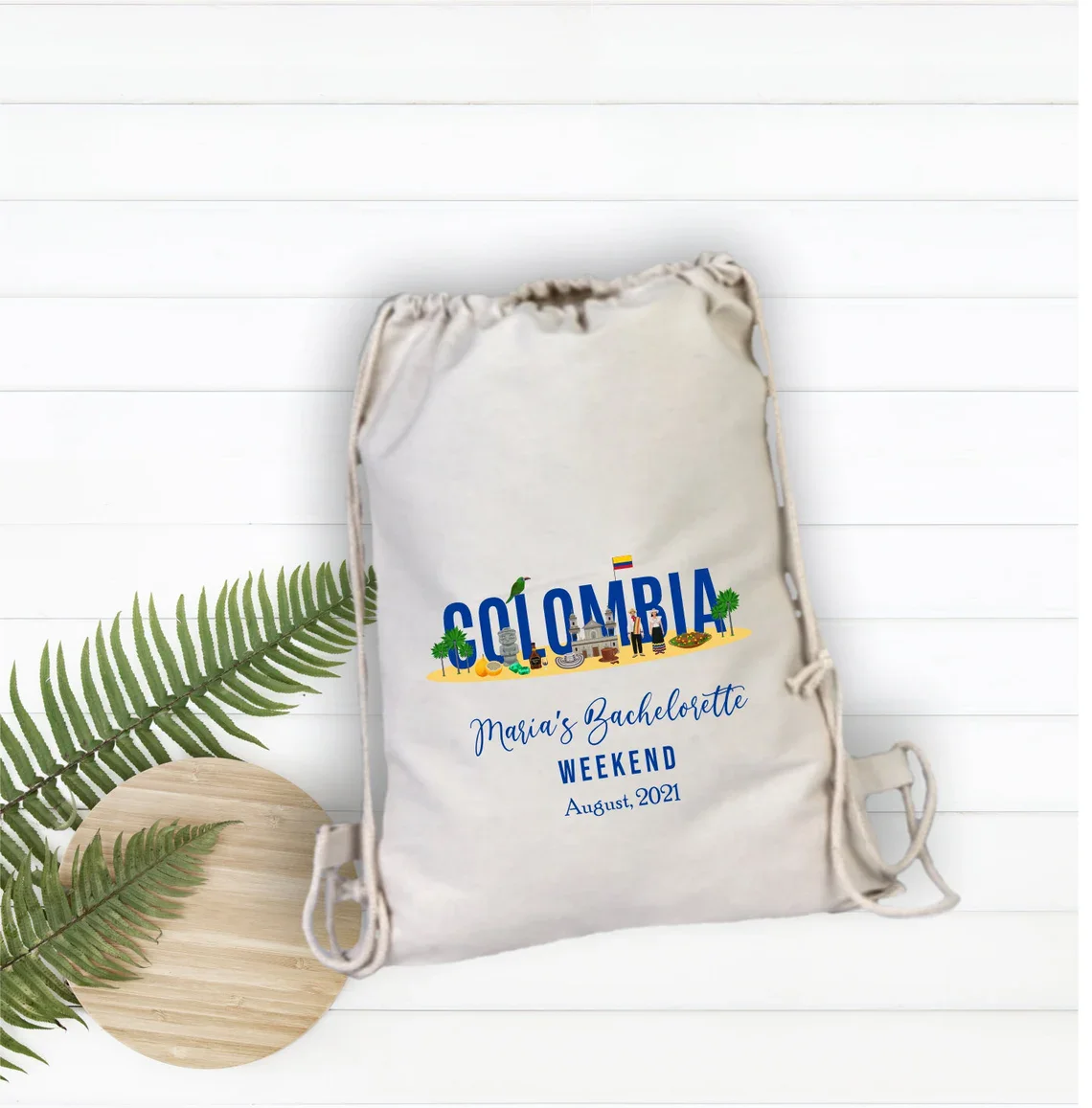 Columbia Destination Bachelorette Backpack, Destination Bachelorette, Columbia Party Backpack, Columbia Backpack