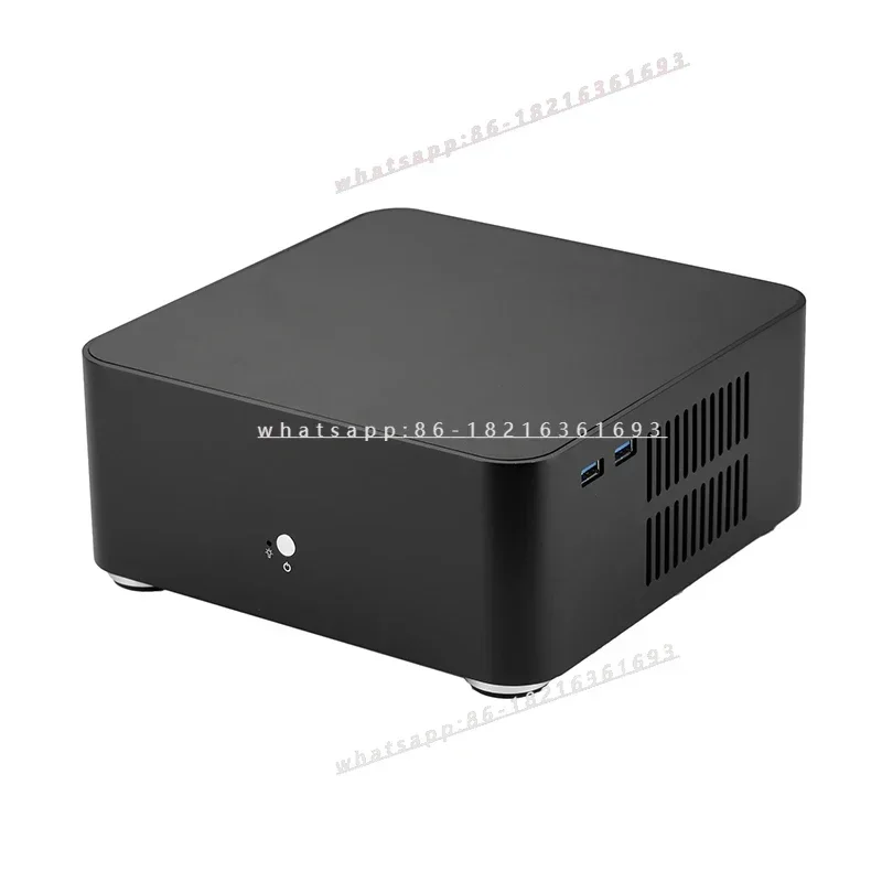 2026NEW All Aluminum L80 Mini Chassis HTPC Desktop Computer Small Main Case Mini ITX Chassis