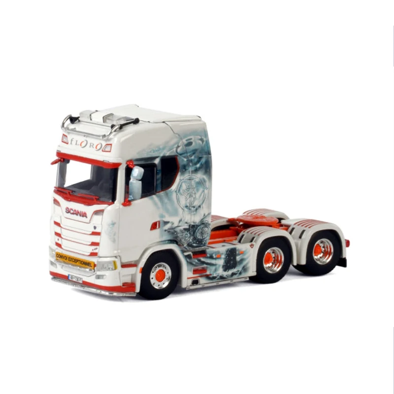 

1:50 Scale CS20H 6X2 Headstock Floro 01-2478 Simulation Alloy Truck Model Static Display Collectible Toy Gift Souvenir