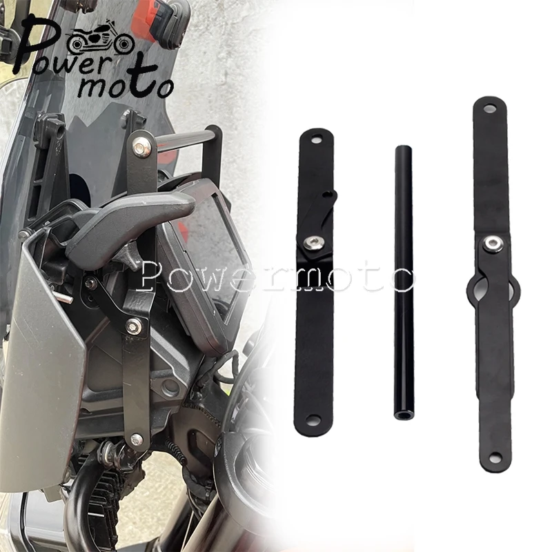 

Motorbike 12mm & 22mm Bars Cell Phone Holder Iron Navigation Plate Bracket For Harley PAN AMERICA1250 1250S 2021 2022