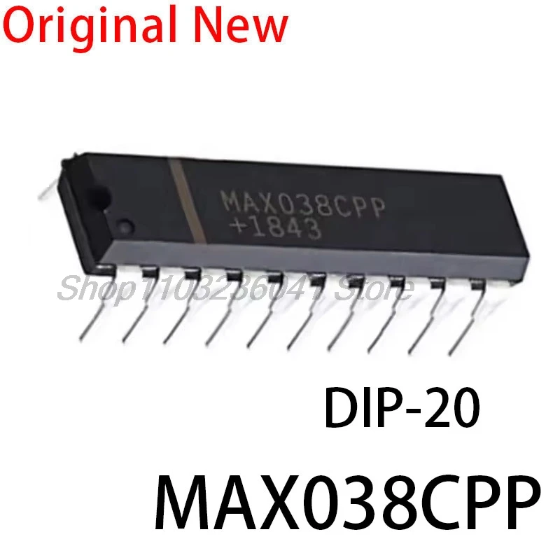 Original MAX038CPP MAX038 DIP20 high frequency precision function signal generator dual in-line DIP-20 chip