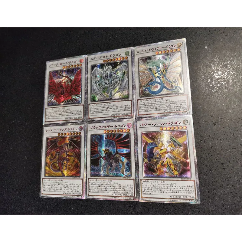 Anime DIY ACG Card Yu-Gi-Oh 5D S  Game vs Toy Cards Collectible Toys For Boys Game Battle Card Christmas Birthday Present