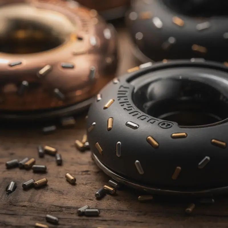 LAUTIE EDC X URBAN EDC Co-Brand « Donut » Fidget Spinner Métal Fidget Spinner Fidget Anti-Stress Jouet