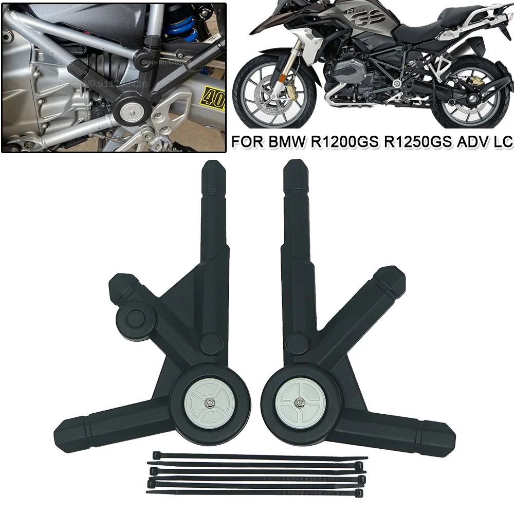 Motorcycle Left Right Frame Panel Guard Side Protective Fairing Cover For BMW R1200GS R1250GS R1250GSA GS1200 GS1250 ADV LC