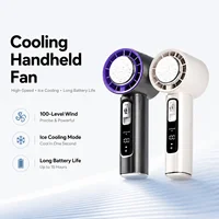Ventilateur portable rafraîchissant, puissant, rechargeable par USB, mini-refroidisseur personnel pour l'extérieur et le bureau 1