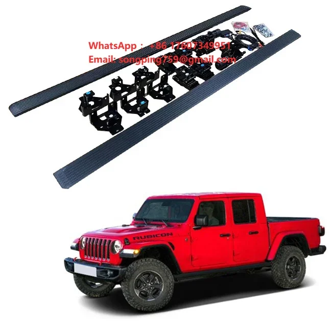 Noble Wholesale Custom Automatic Power Step Electric Running Boards for Jeep Gladiator JT 2022 Electric Threshold